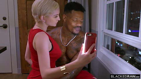 Skye Blue interracial big sized titties twentysomething beautiful hot girl with smooth shaven lady parts loving one time encounter meat over pants riding on male organ as well as strangers big prick sucking